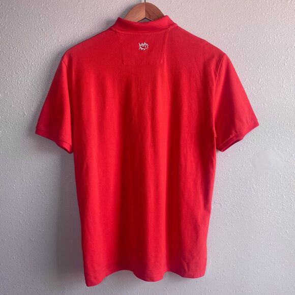 Southern Tide Mens Large The Skip Jack Florida Gators Polo Shirt Orange - Picture 6 of 8